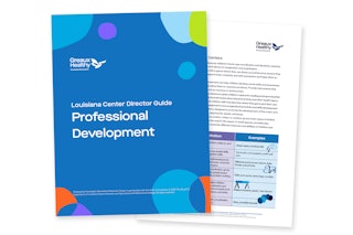 Early Childhood Education Professional Development Guide Cover