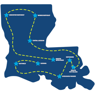Healthy Moves Bus Route - Square