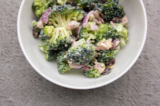 Healthy Labor Day Broccoli Salad