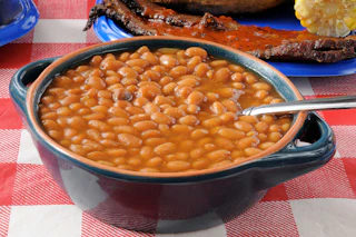 Healthy Labor Day Baked Beans