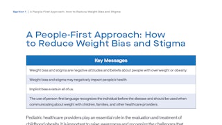 Training Your Staff Using Person-First Language - Obesity Toolkit