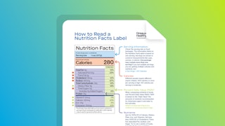 How to Read the Nutrition Facts Label